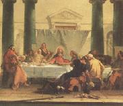 Giovanni Battista Tiepolo The Last Supper (mk05) oil painting